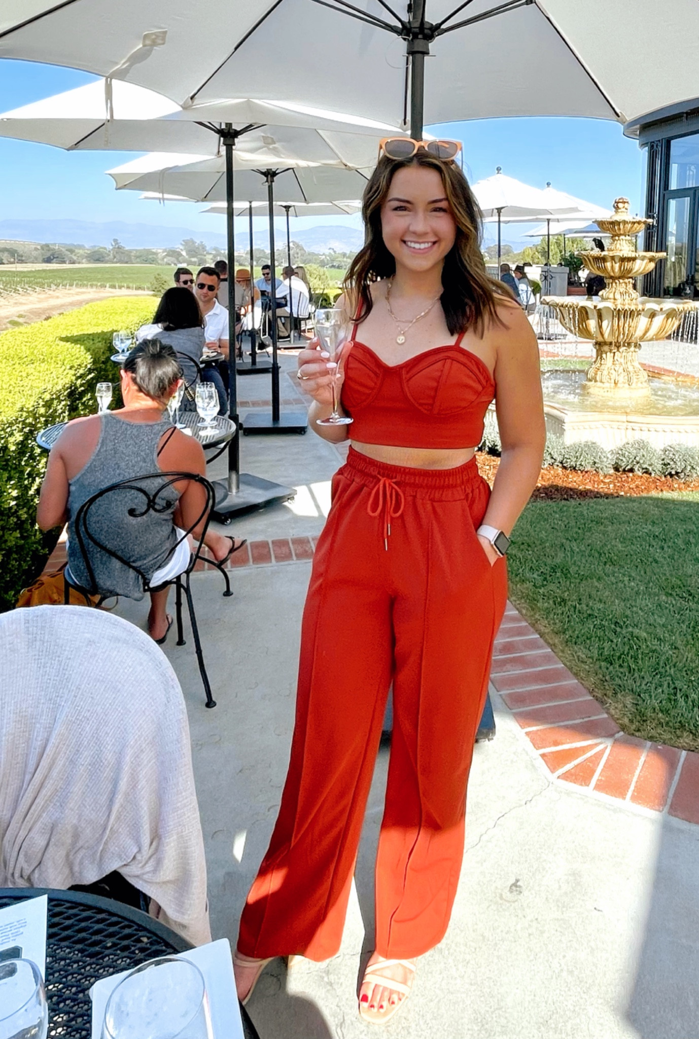 Wine tasting in Napa with this cute two piece outfit!🍷

#LTKunder50 #LTKtravel