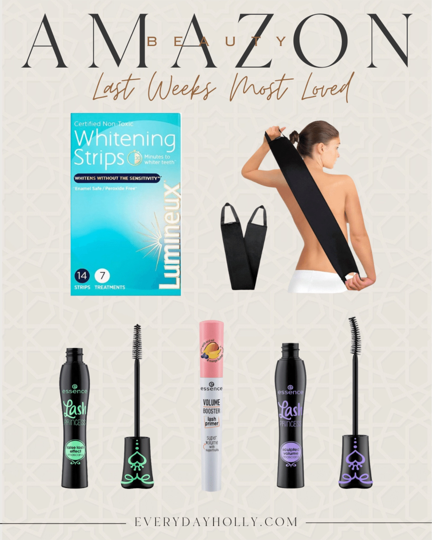 Most Loved Beauty

Beauty  Beauty finds  Beauty essential  Self care  Spa night  Teeth whitening  Self tanner  Mascara  Makeup  Lash primer  False lash

#LTKitbag #LTKbeauty #LTKfindsunder50