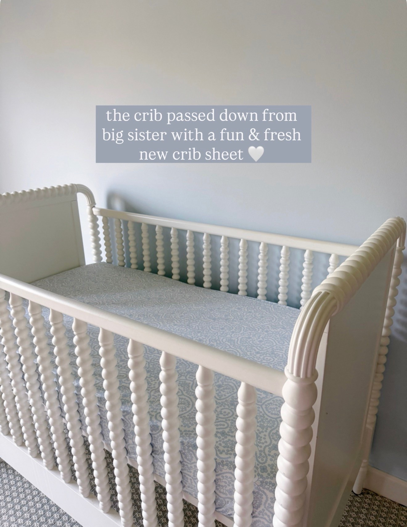 Our crib plus crib sheet!

#LTKHome #LTKBaby