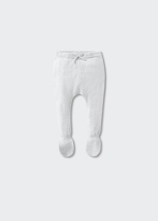 Knit footed pants -  Girls | Mango Kids USA | MANGO (US)