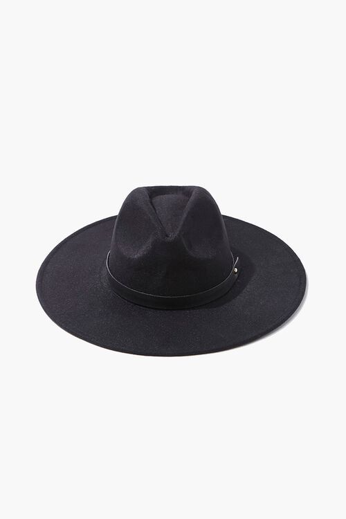 Faux Leather-Trim Fedora | Forever 21 (US)