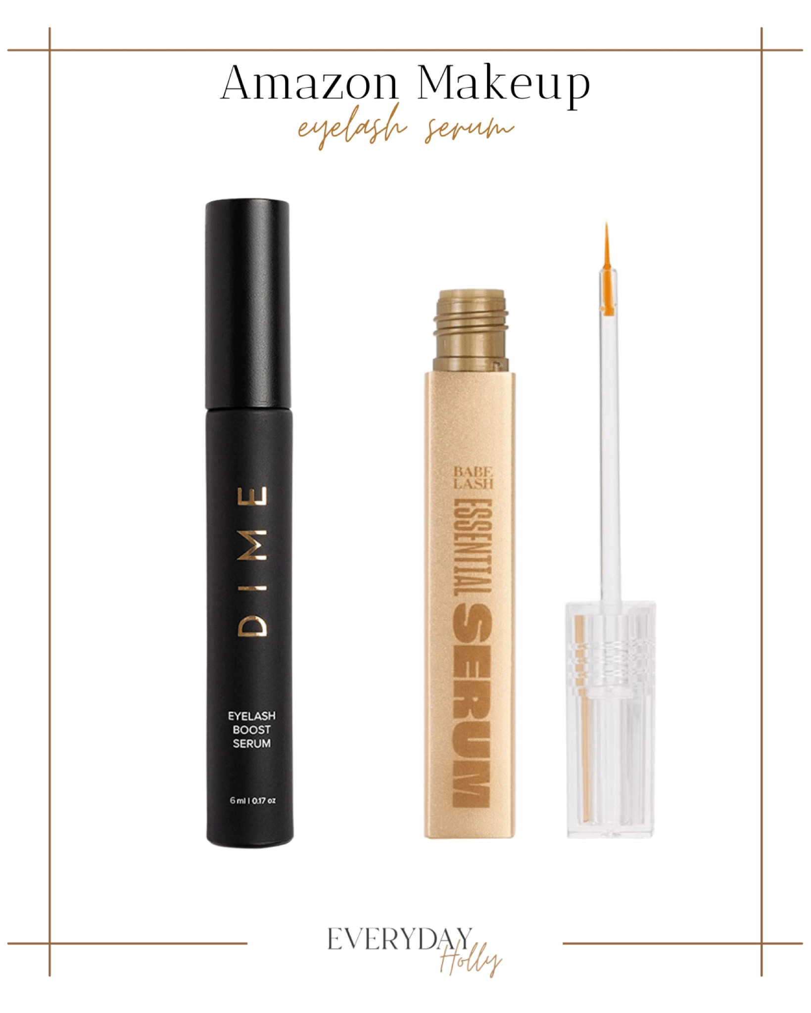 Amazon Makeup | Eyeshadow Serum 

Eye lash serum | amazon finds | amazon beauty | eyelashes | serums | dime | babe lash 

#LTKunder50 #LTKbeauty