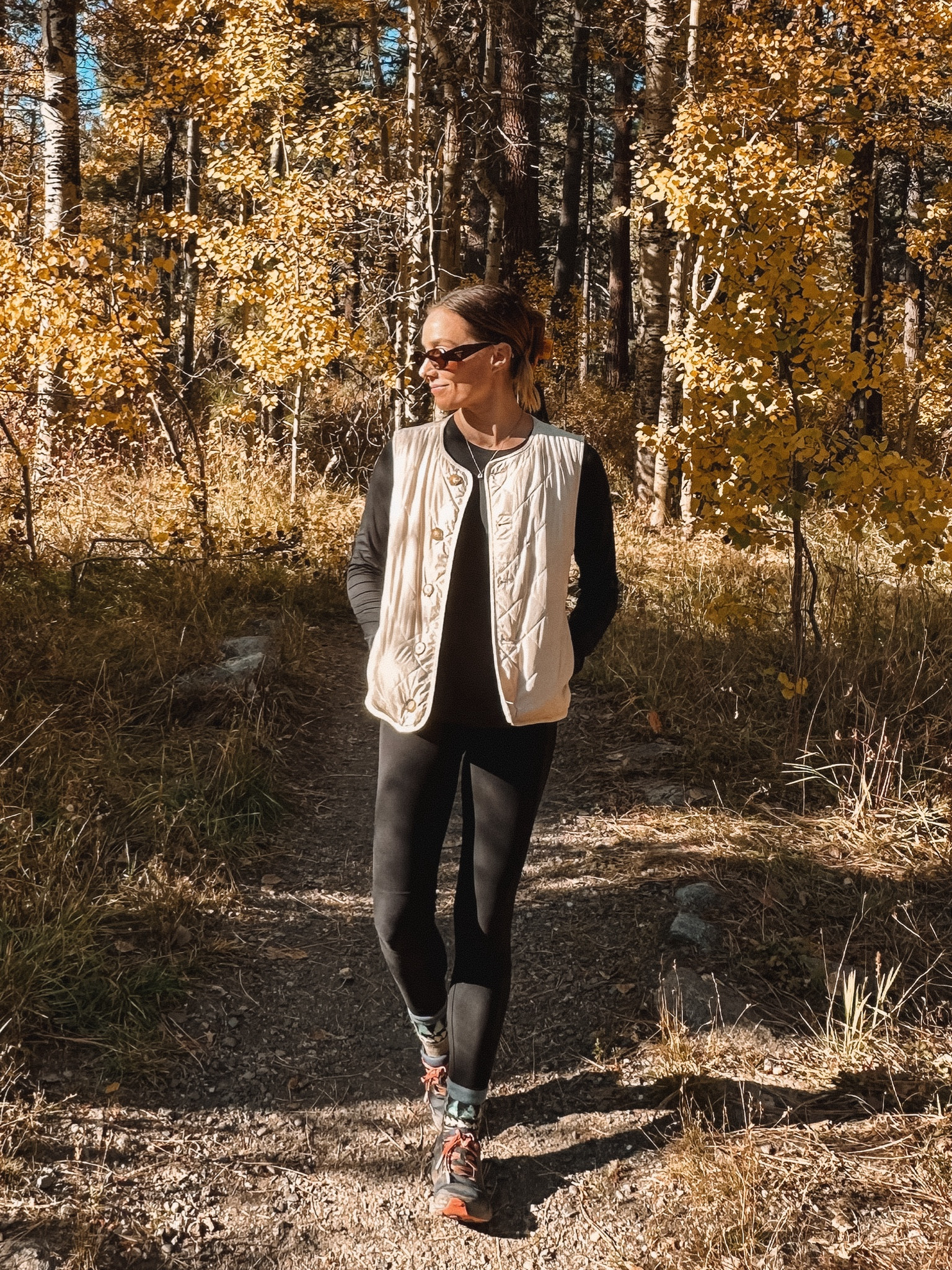 Fall hiking in style thanks to Alo Yoga 😍
You know I’m obsessed with this Alosoft material, which is why I’m wearing it from head to toe!
You don’t want to miss out on this long sleeve, I swear.
And this J.Crew vest? Ugh, I’ve worn it every day for a week straight 🥲

#LTKSeasonal #LTKfitness #LTKstyletip