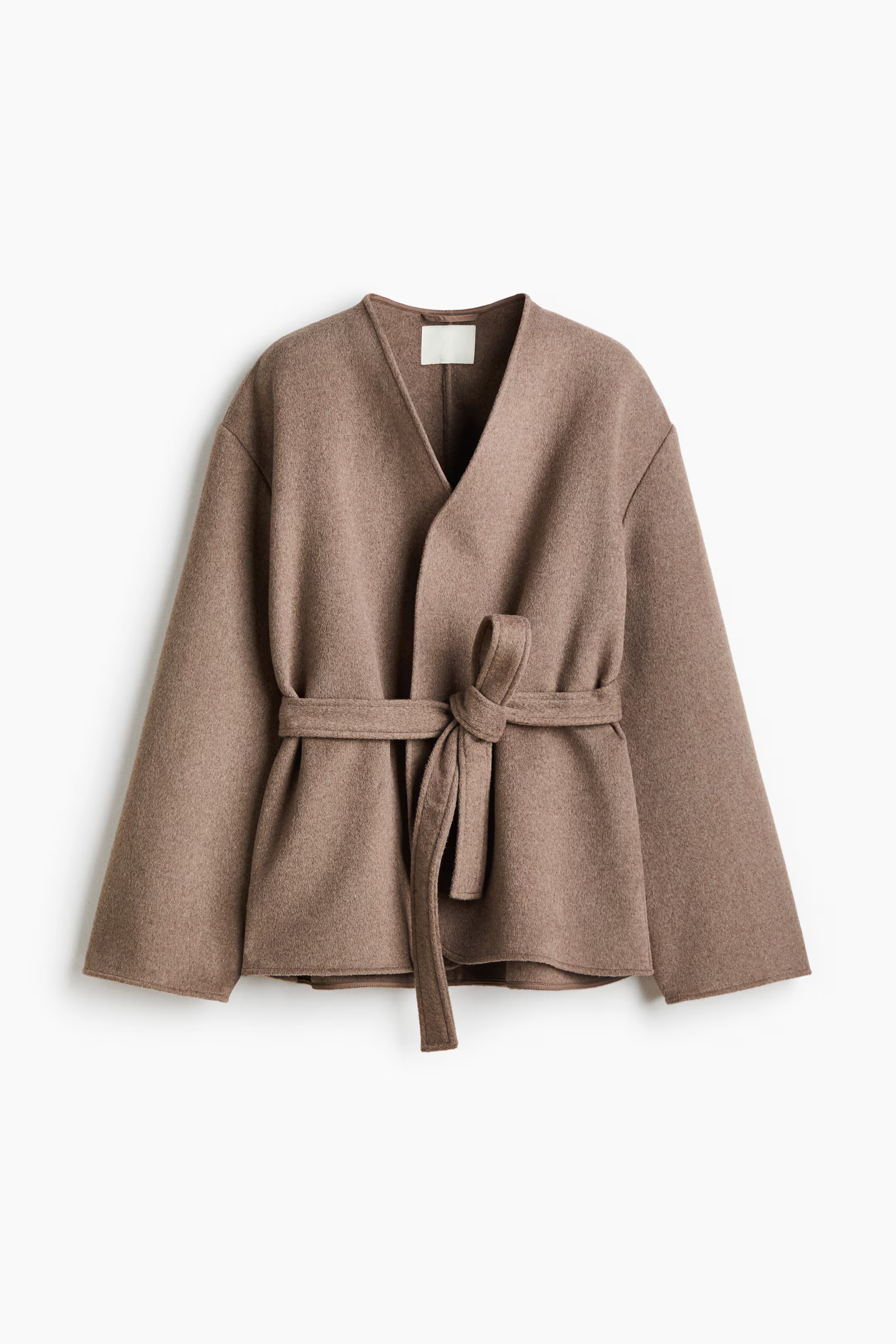 Tie-belt coat | H&M (UK, MY, IN, SG, PH, TW, HK)