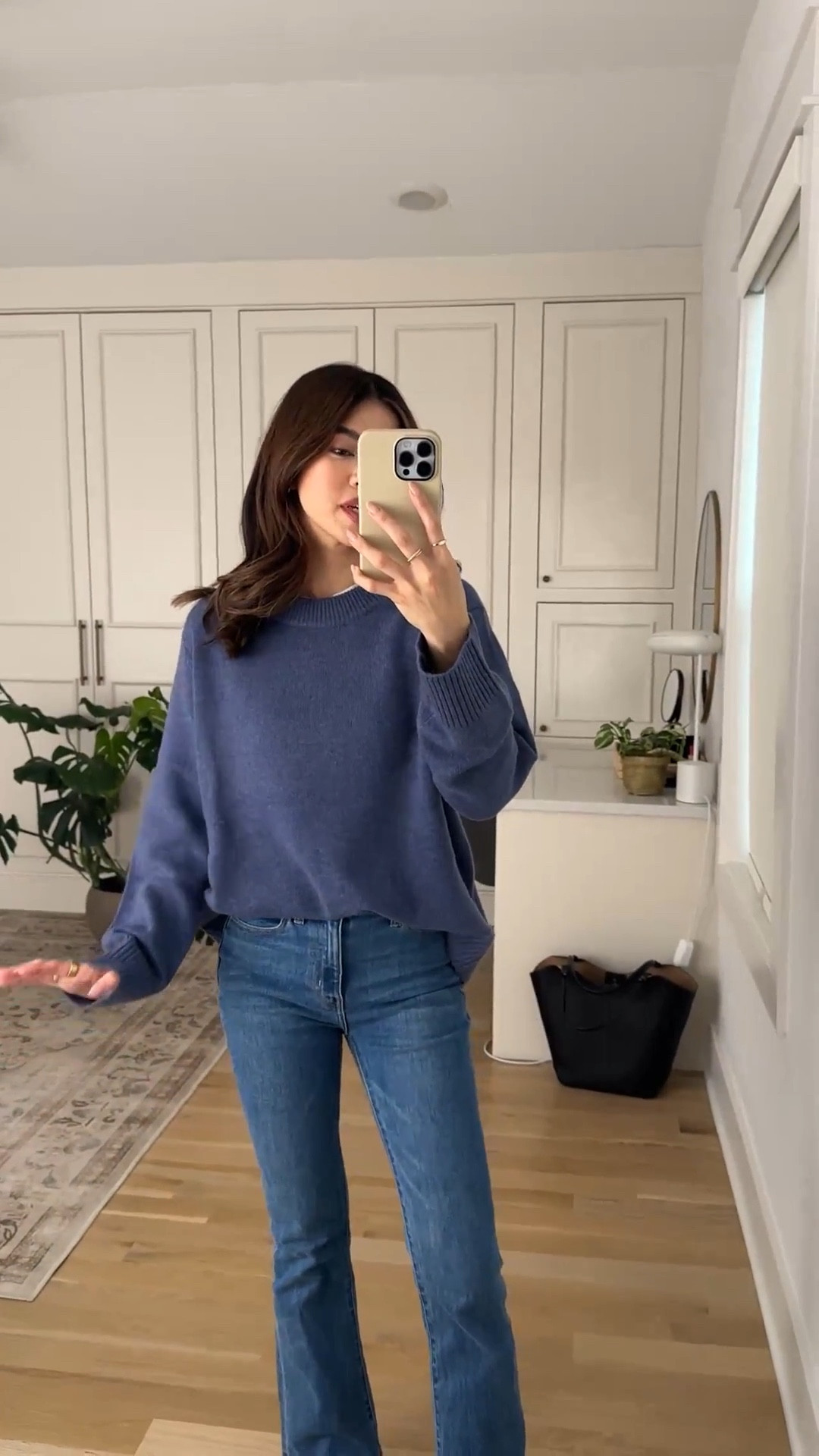 Sizing info: 
•jeans size 24 in 28in inseam in Seaside Blue
•sweater size small
@Quince 

petite fashion, get dressed with me, outfit inspiration, ootd, nashville outfit, Nashville influencer, petite style, vacation style, casual outfits, mom style, petite pants, spring outfits, spring outfit info, spring pants, spring outfit idea, spring top, spring bag, spring sweater, spring shoes, jeans, spring denim, quince, quince sweater 

 

#LTKootd #LTKmomlife #LTKPetite