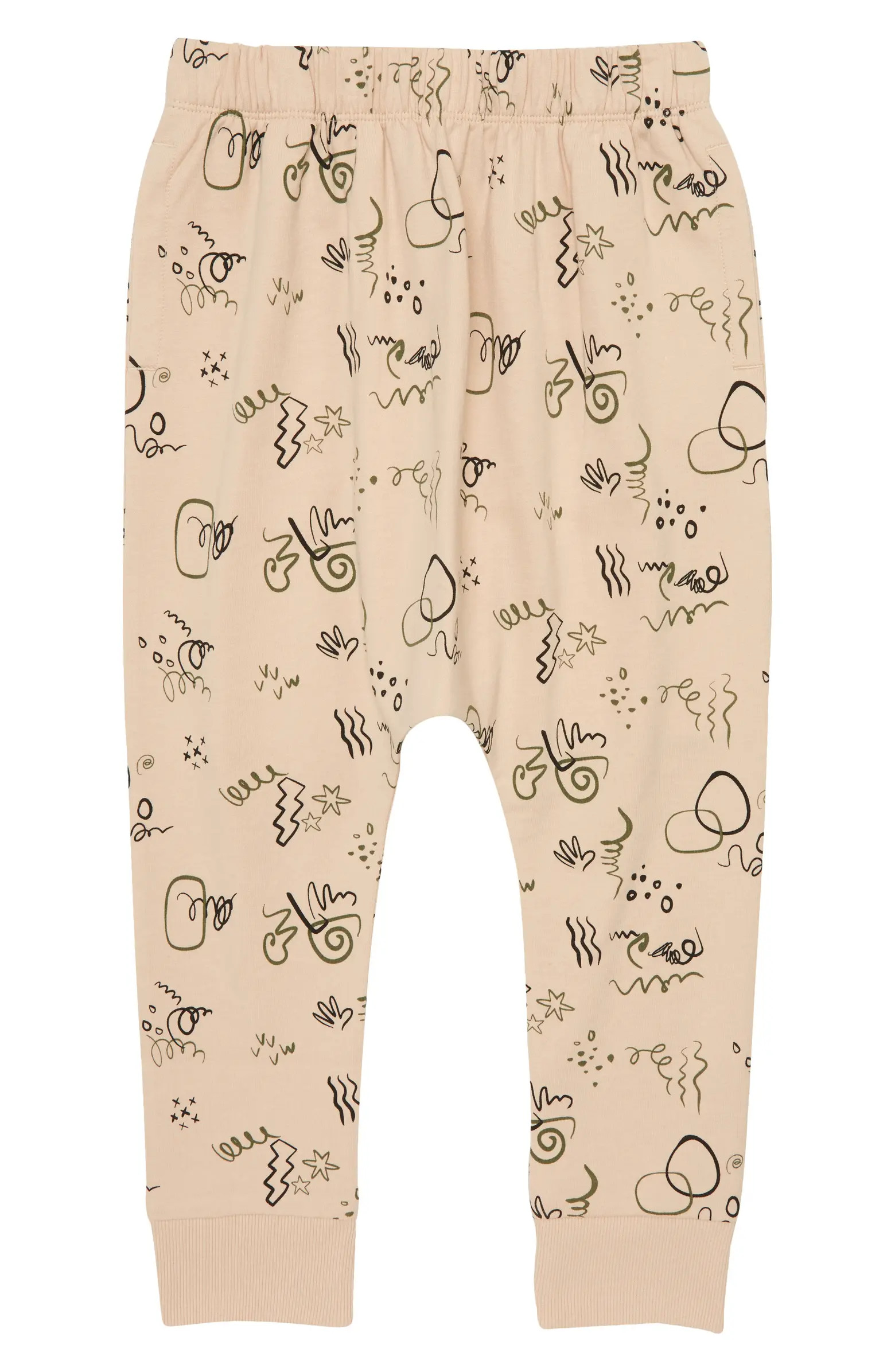Kids' Pattern Organic Cotton Joggers | Nordstrom