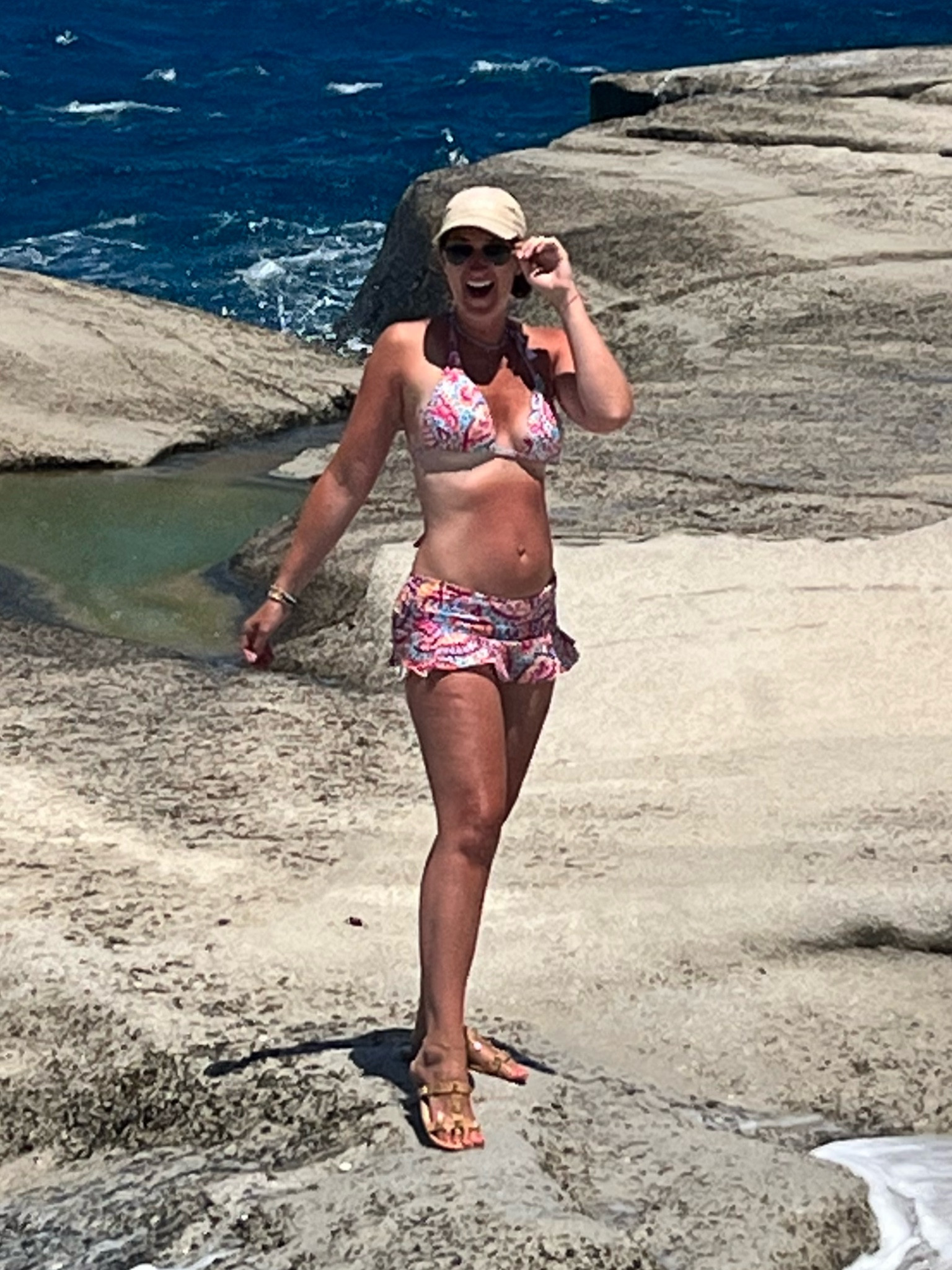 I love swim brands that offer the same print in different silhouettes. This two piece is part of a greater collection so there’s a style for every body!

Runs TTS. Wearing a size 8. (Don’t forget you size up in swim!)

#LTKSwim #LTKSaleAlert