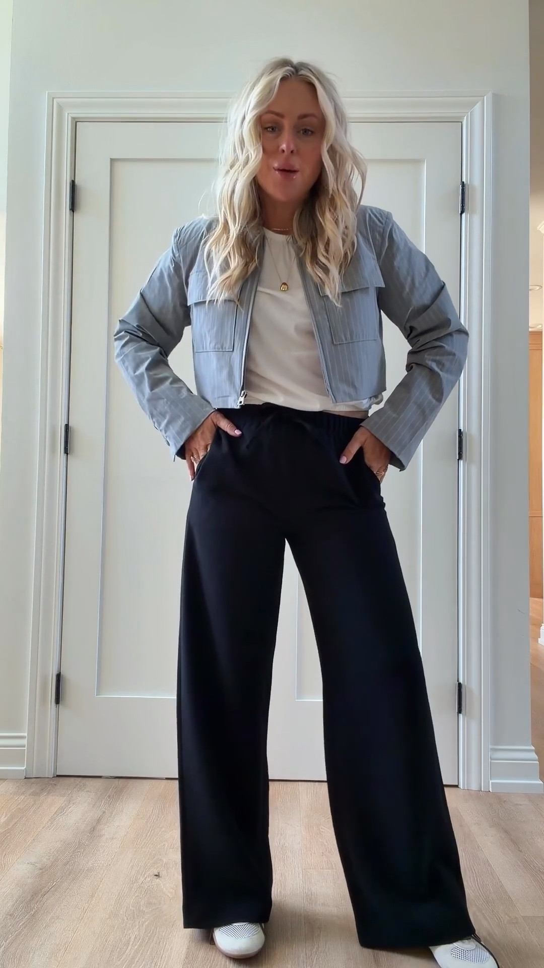 Airport fit ✈️

These @Aritzia  pants are 1000% worth the hype. I’m in the tall (I’m 5’6”) and they do run a little short—fits more like a regular length on me. They also come in linen 🙌🏼
@Alo Yoga jacket in a medium for layering ✔️ Target tank in a small 🤍.


Travel fit. Airport. Lodge pant. 

#LTKootd #LTKTravel