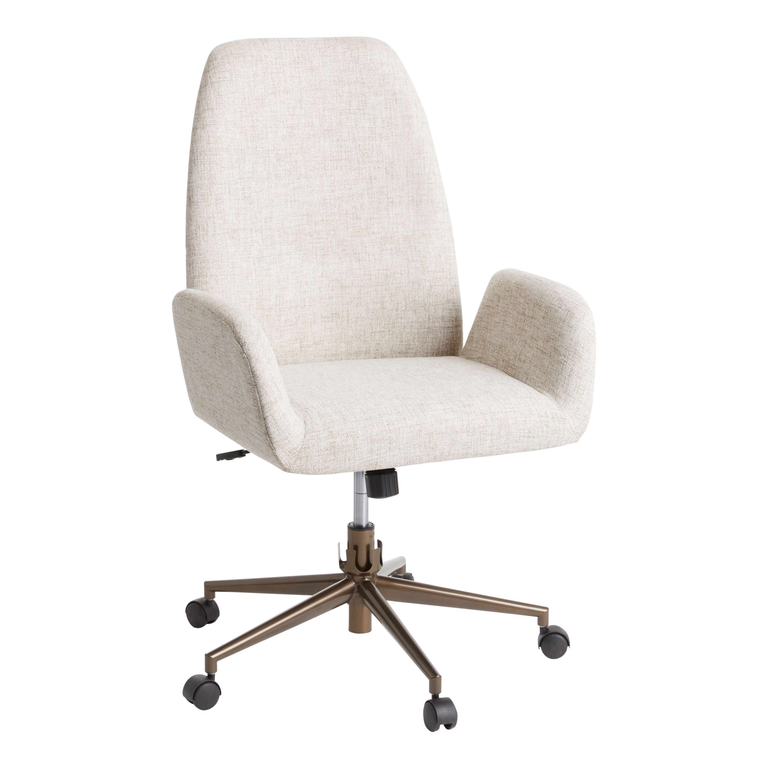Leighton Upholstered Office Chair | World Market