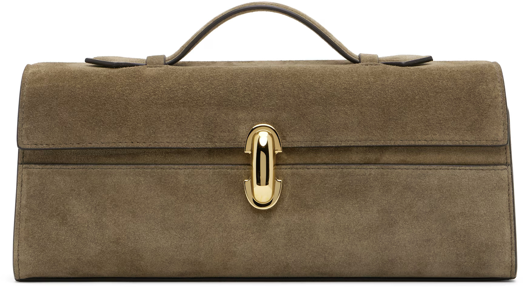 Taupe Slim Symmetry Pochette Bag | SSENSE