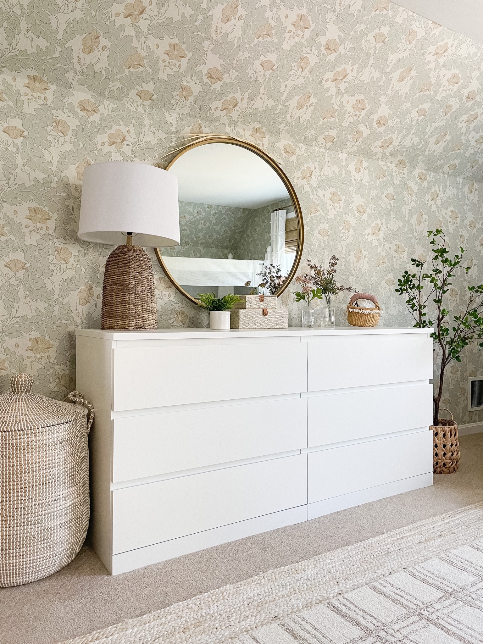 Kids bedroom, dresser, round mirror, lamp, faux tree, target bedroom, Walmart bedroom 

#LTKhome #LTKfindsunder50 #LTKstyletip