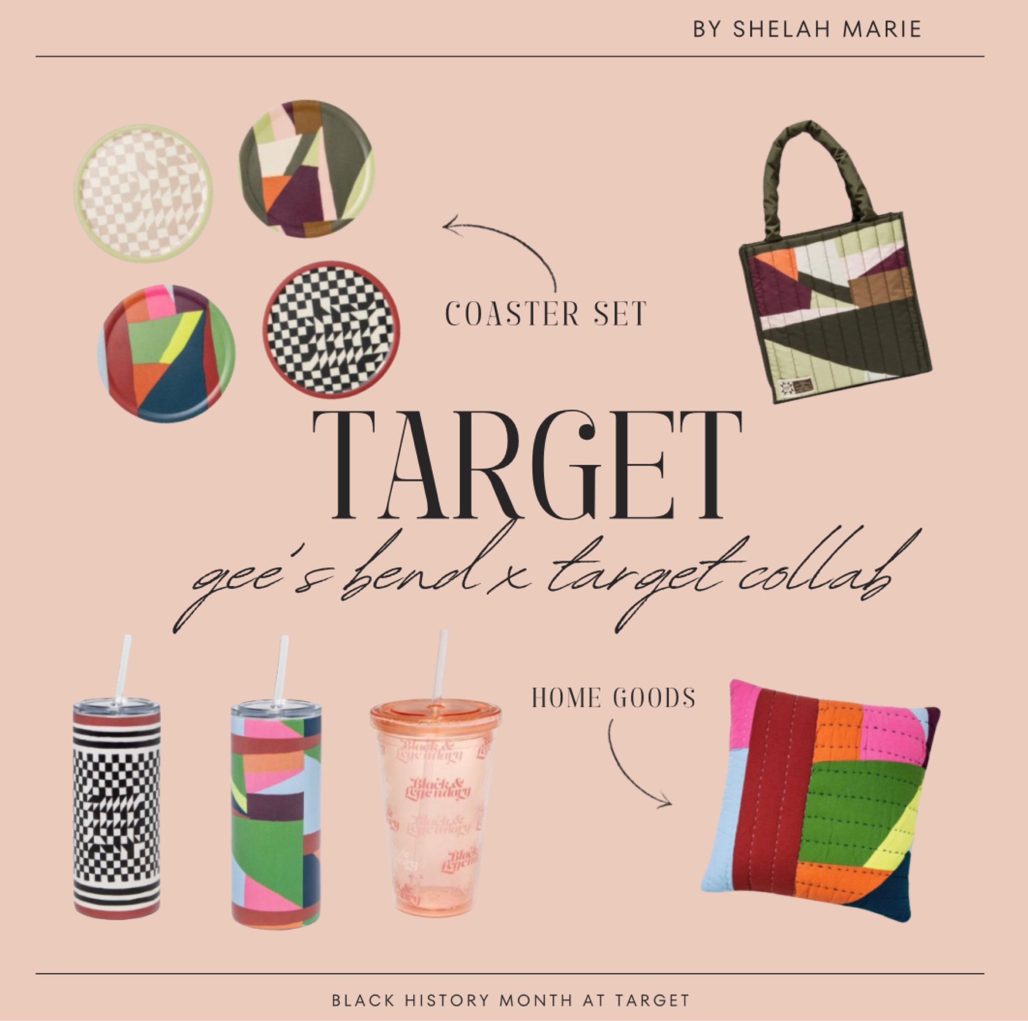 This Gee’s Bend collection at #Target is so cute! #BlackHistoryMonth