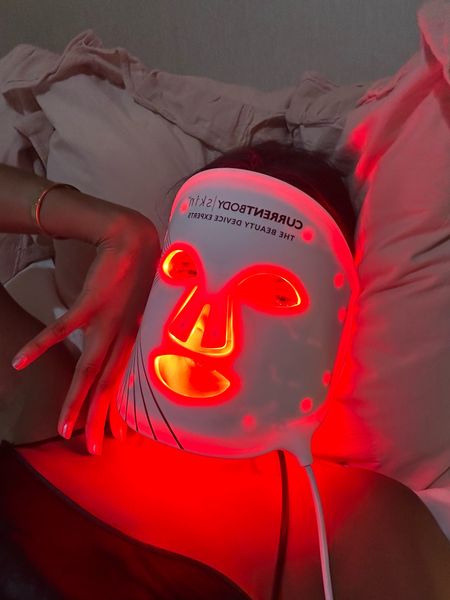 LED face mask to get rid of wrinkles and help tightening skin.
#ledmask #currentbody

#LTKbeauty