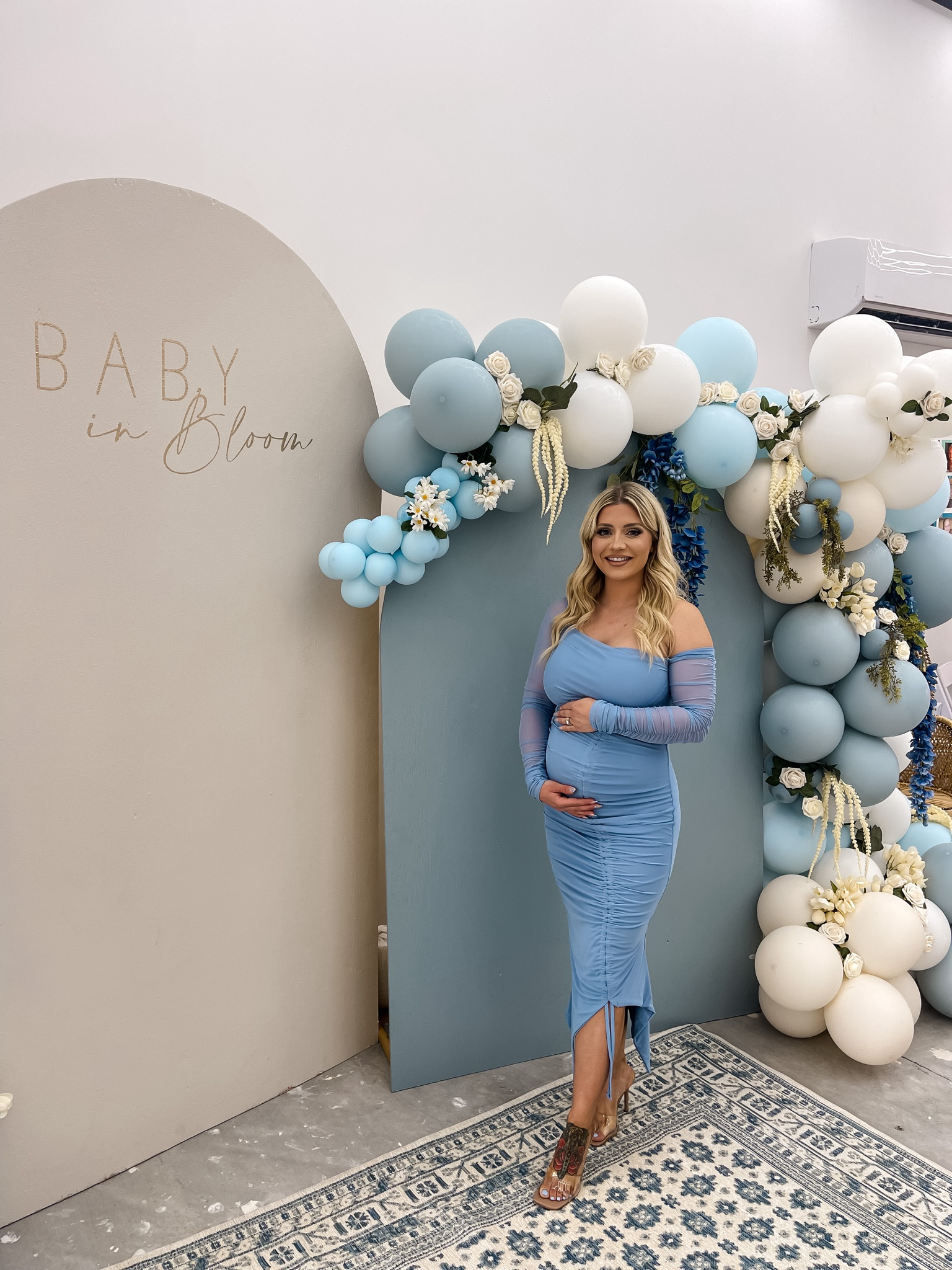 This maternity dress is sold out but I linked similar options in both blue and pink for baby shower 🩵🩷 #LTKbabyshower #LTKbabyboyontheway #LTKbabyshowerdress  

#LTKStyleTip #LTKBump #LTKBaby