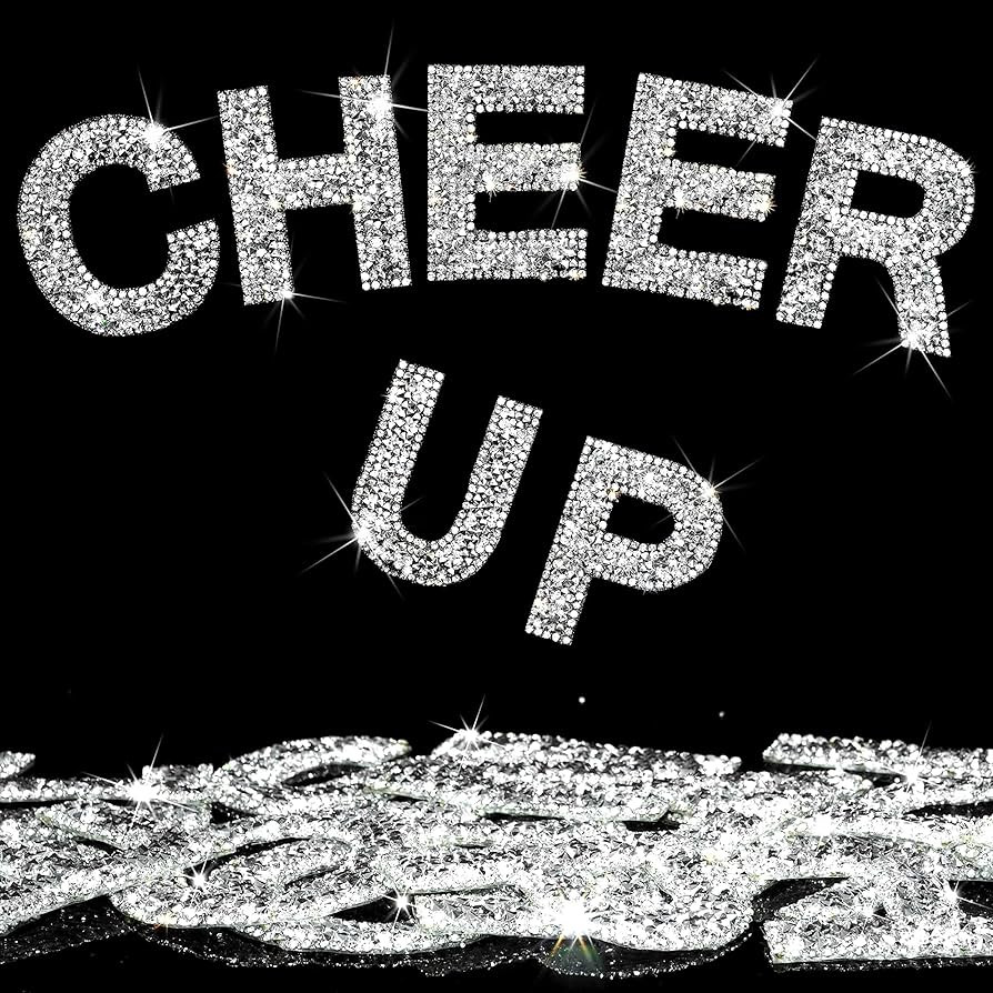 Locacrystal 34Pcs Rhinestone Letter Stickers Bling Glitter Alphabet A-Z Letters Self-Adhesive Cry... | Amazon (US)