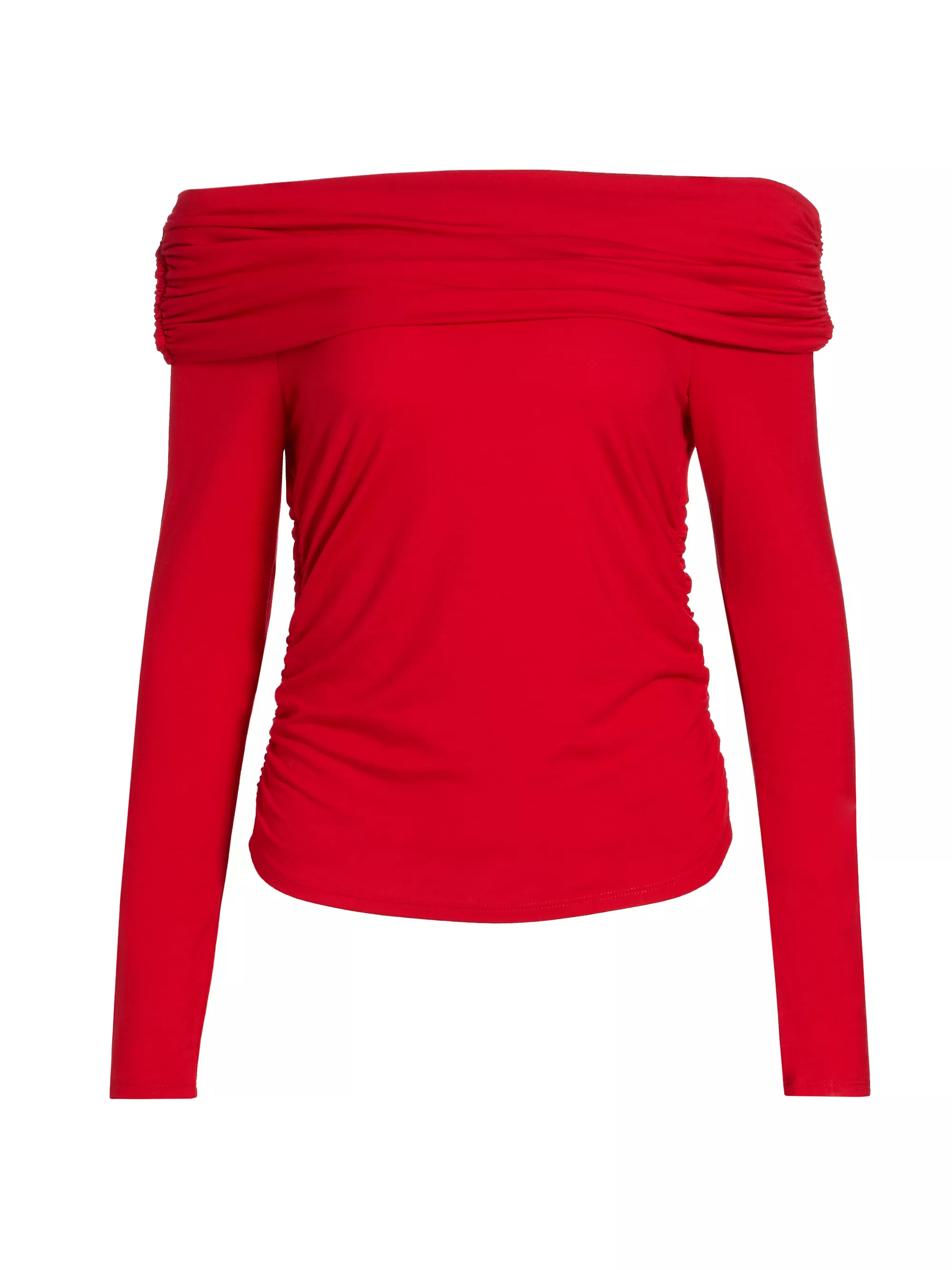 ReformationFlorentina Stretch Knit Off-The-Shoulder Top | Saks Fifth Avenue