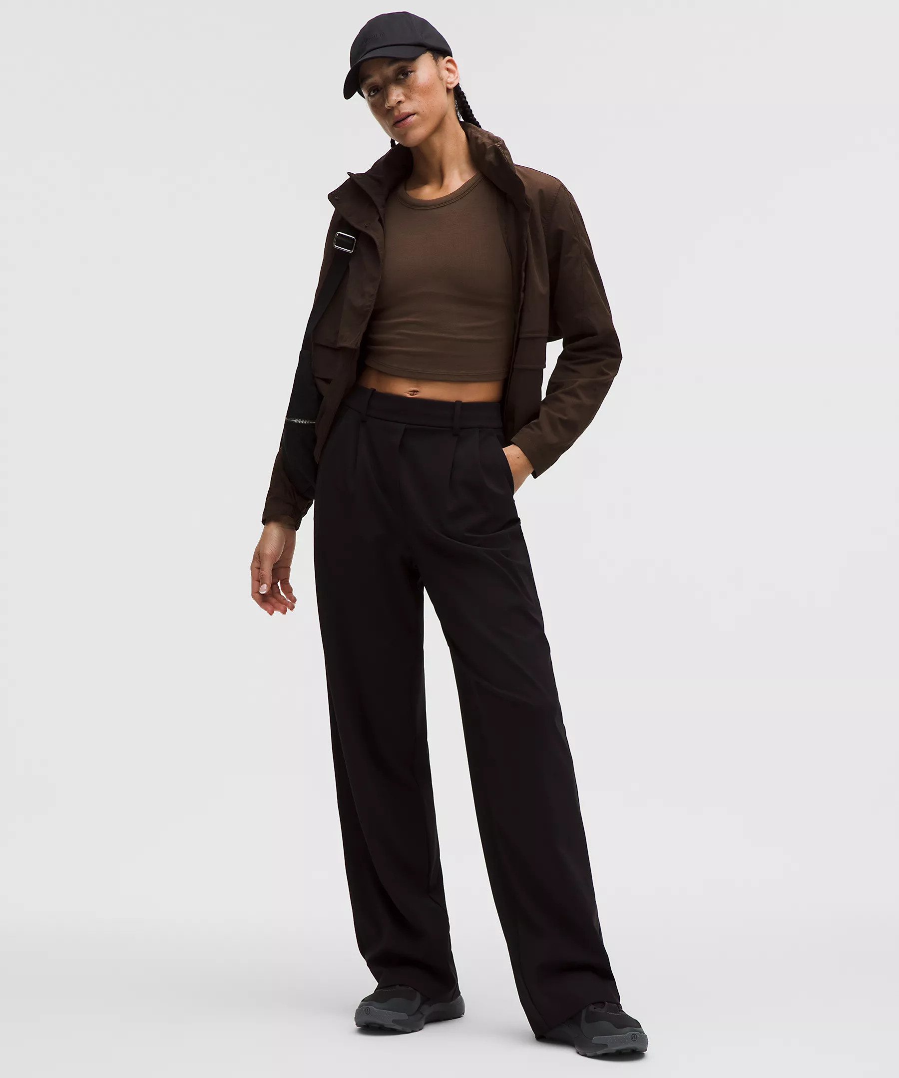 Hold Tight Straight-Hem Cropped Long-Sleeve Shirt | Lululemon (US)