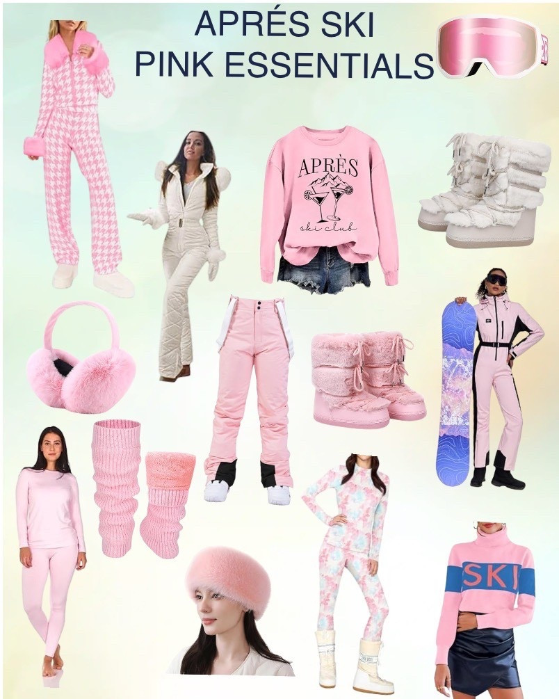 Apres ski outfit
Pink ski outfits
Pink snow boots
Pink snow suit
Pink ski trip
Ski trip outfits
Pink earmuffs
Pink skiing outfit


#LTKActive #LTKootd #LTKTravel