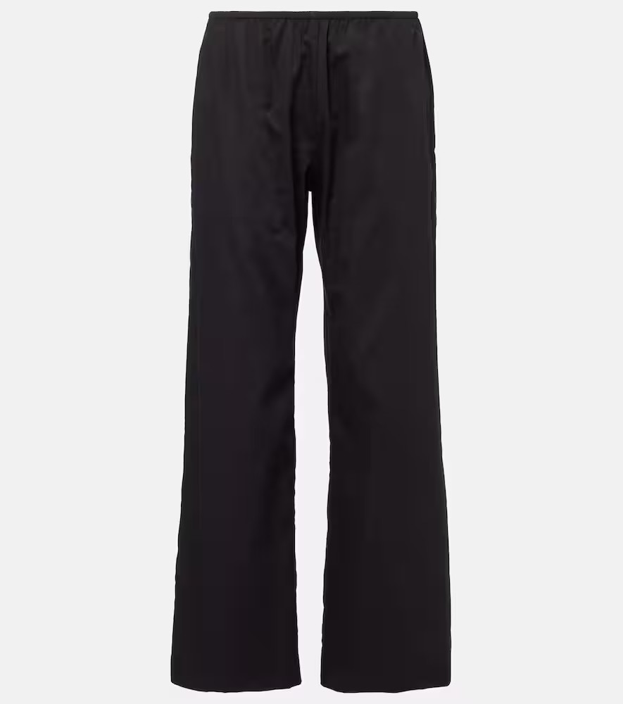 Leset Yoko mid-rise cotton wide-leg pants | Mytheresa (UK)