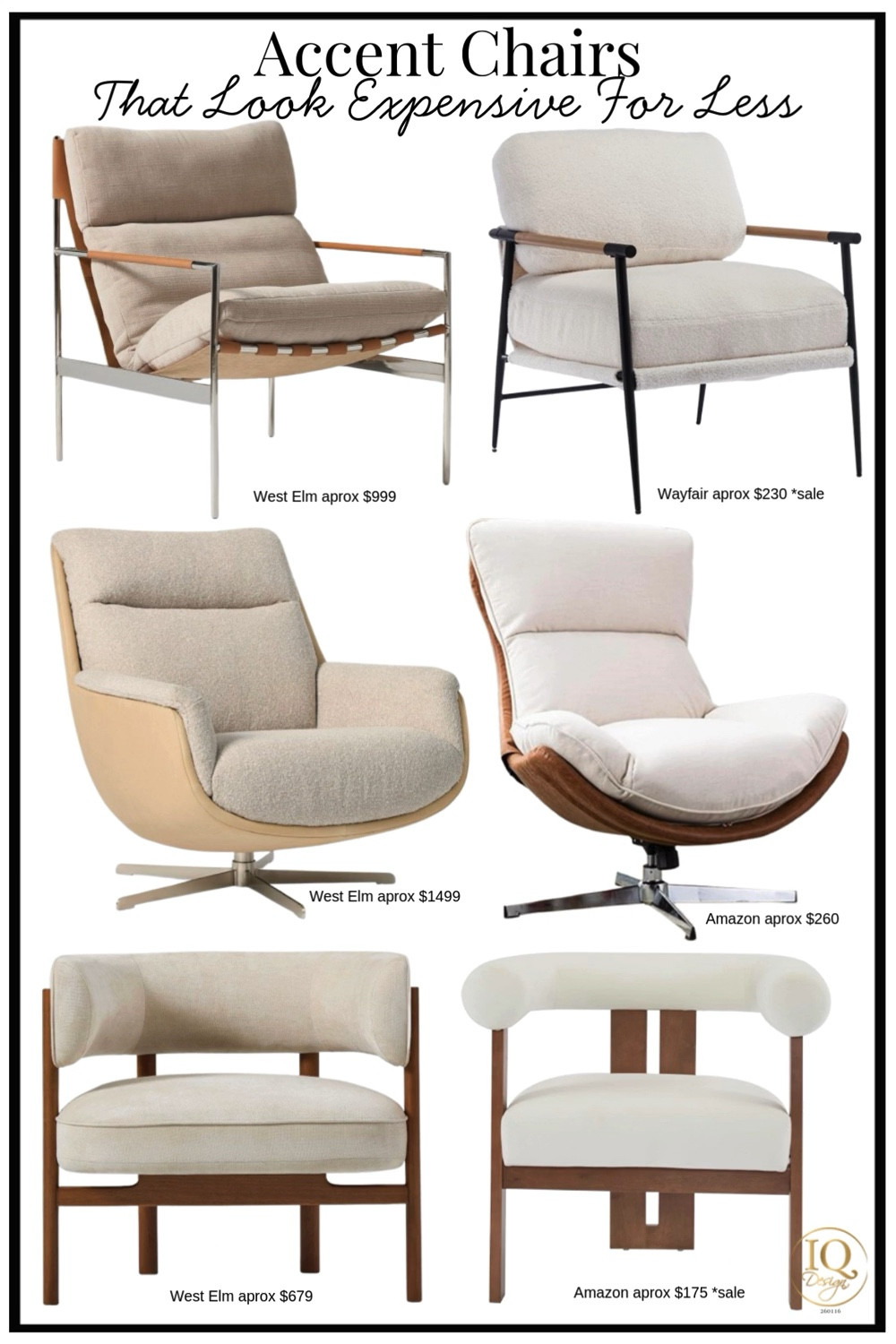  Living room accent chair ideas// open frame leather and metal chair, boucle swivel chair, upholstered wood barrel chair // west elm looks for less

#LTKOver40 #LTKSeasonal #LTKHome