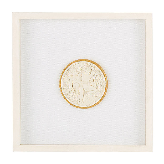 Valenti Framed Intaglio Art - Natural | Ballard Designs, Inc.