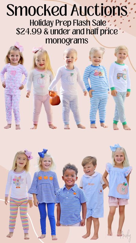 Shop these precious holiday items during the Smocked Auctions flash sale as low as $24.99 

Click below to shop. 


#LTKbaby #LTKsalealert #LTKkids