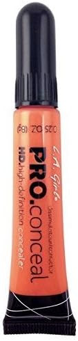 LA Girl Pro High Definition Concealer 1, GC 990 Orange Corrector, 16 Ounce (LAX-GC990-D) | Amazon (US)