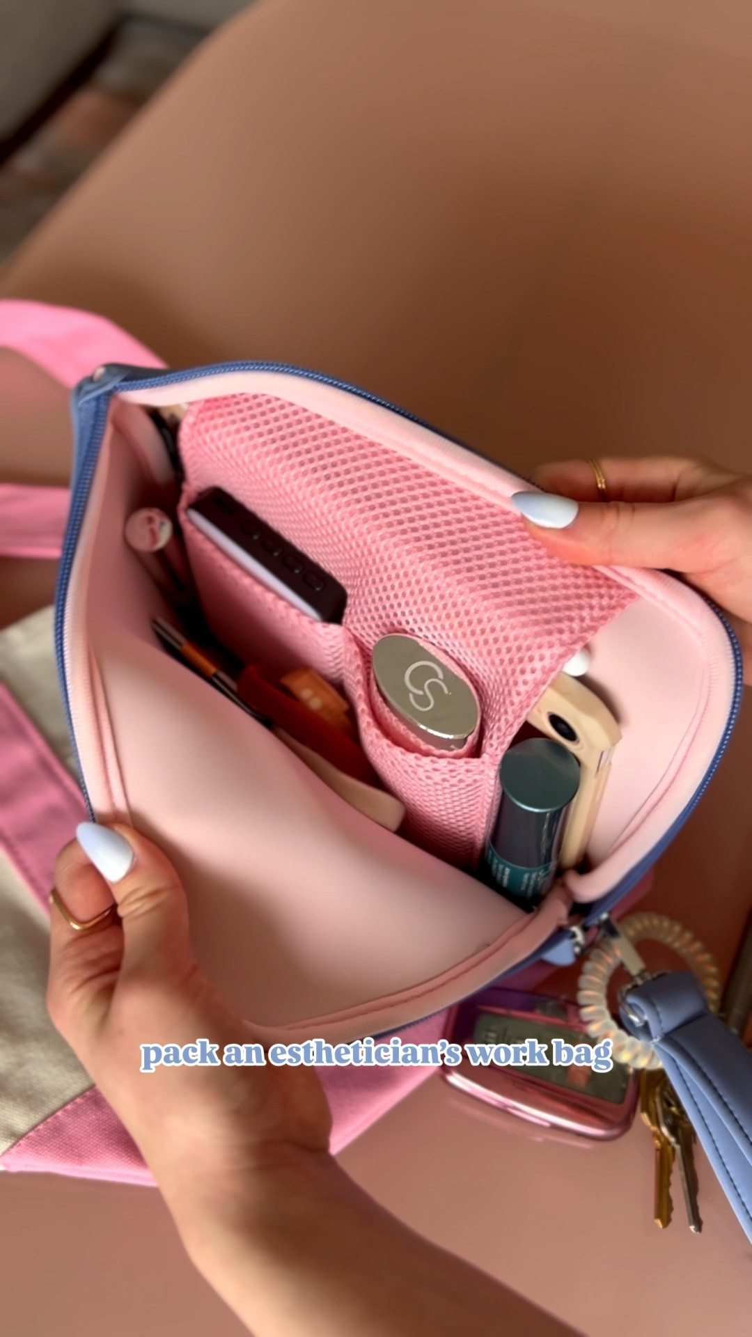 Packing my new Kusshi wristlet for work ☺️🩵

Let’s be twins 👛 shop below ↓

#LTKItBag #LTKFindsUnder50