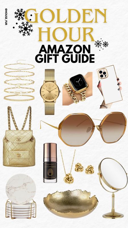 Shop this golden Amazon gift guide! Gold hour has a whole new meaning 🤩✨ 

#LTKbeauty #LTKGiftGuide #LTKHoliday
