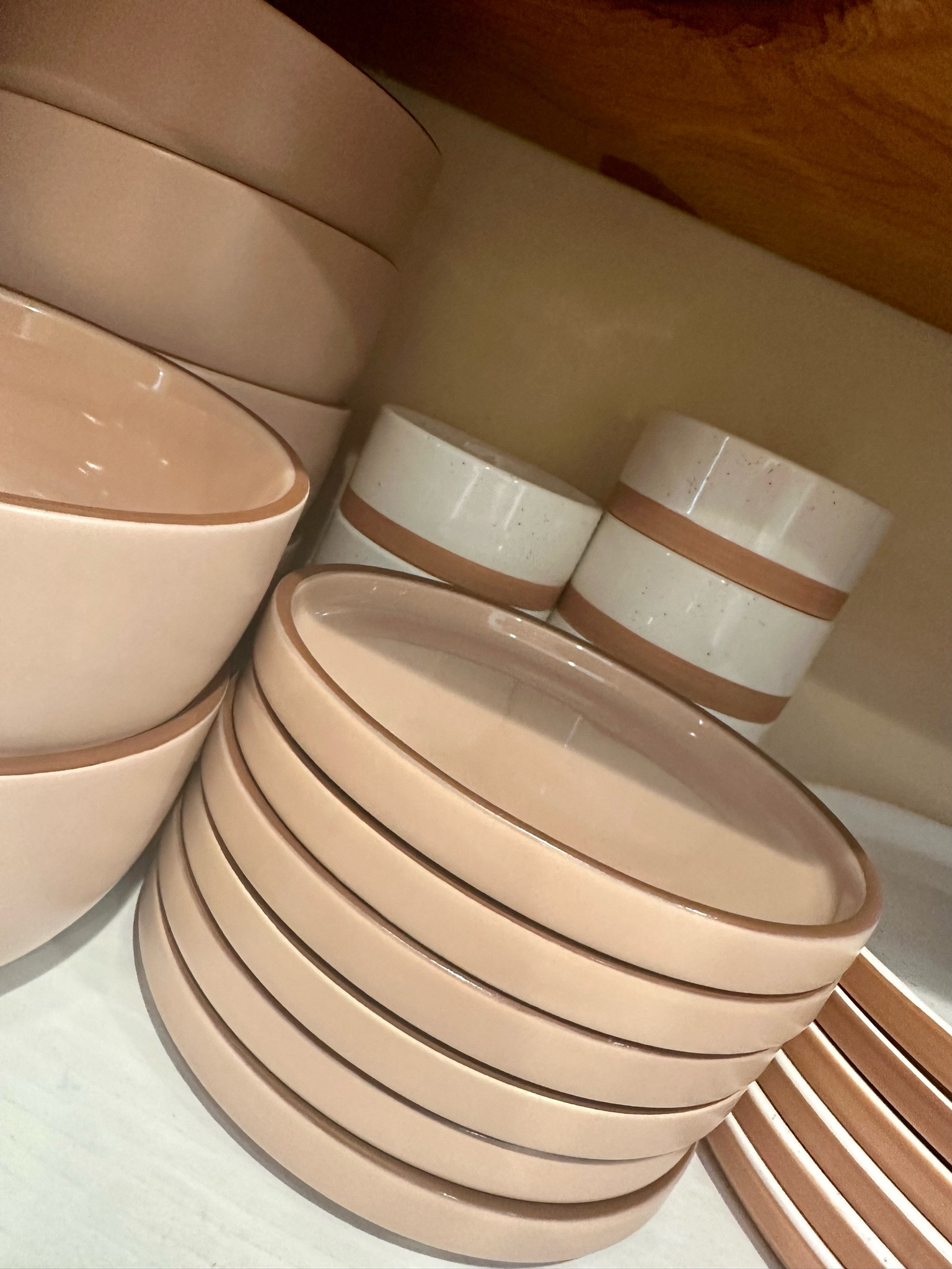 Revamping our tablewear with this effortless minimalist array of pieces. Demi bowls for soups, salads and pasta, mini bowls for little snacks and sauces, mini plates for small bites and desserts and large plates for everything else. All in the Spice shade 🐚 

#LTKhome #LTKFind #LTKunder50