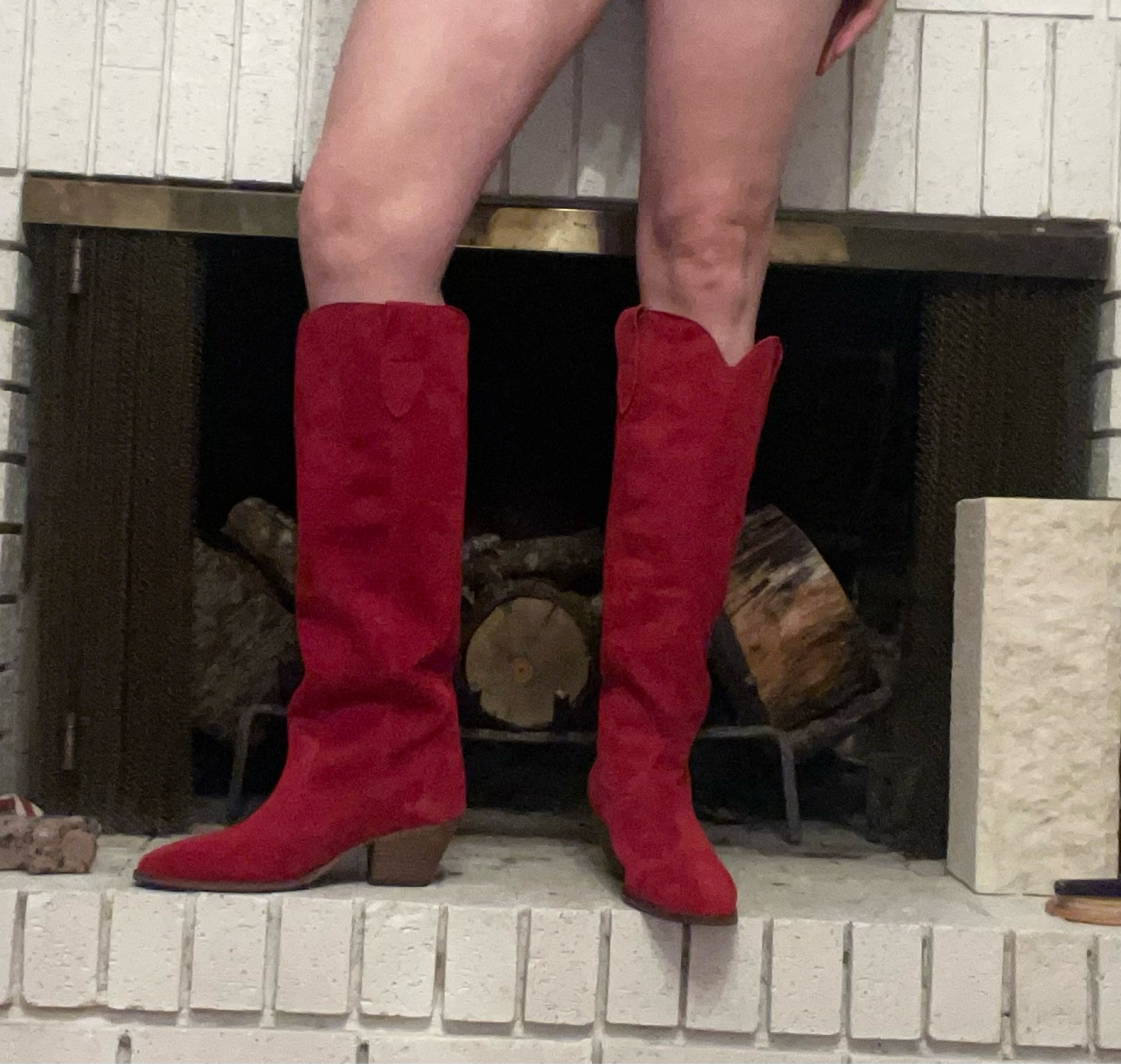 I have wanted red cowgirl boots since I was 5- I’m so so thrilled about these? What is one thing you’ve always wanted?!? #investmentpiece 

#LTKOver40 #LTKShoeCrush #LTKStyleTip