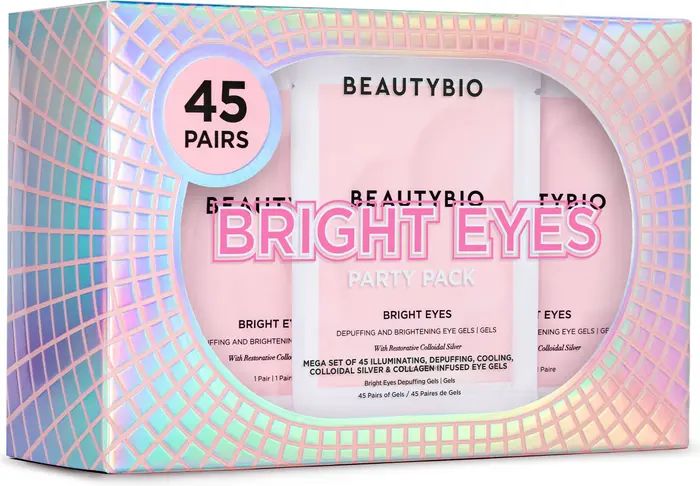 BeautyBio Bright Eyes Illuminating Colloidal Silver + Collagen Eye Patch Party Pack $120 Value | ... | Nordstrom