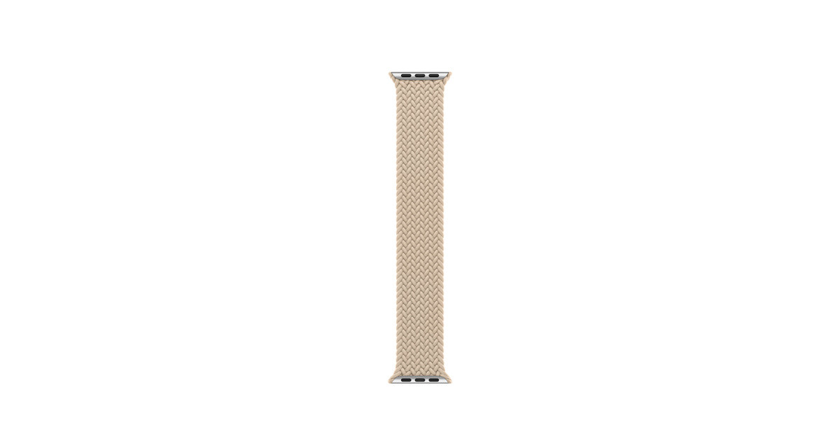 41mm Beige Braided Solo Loop - Size 7 | Apple (US)