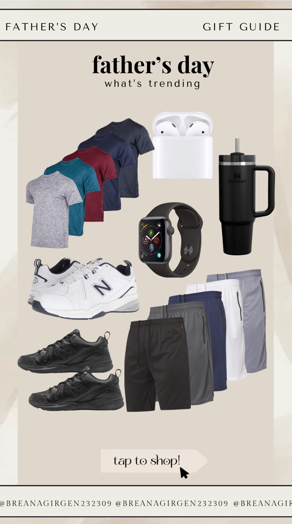 Father’s Day gifts, what’s trending on Amazon. These dry fit shirts are excellent quality! And the new balance sneakers are a staple for the wardrobe!






Dry fit shirts, dry fit shorts, air pods, Stanley cup, sneakers, men’s gift guide, men’s father day gifts

#LTKActive #LTKStyleTip #LTKMens