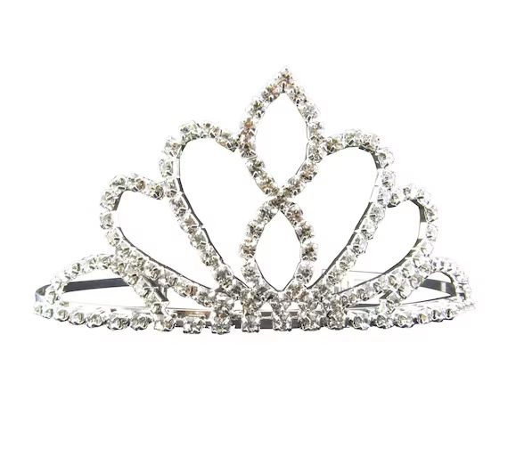 Gorgeous Rhinestone Tiara Crown Headband Comb Pin for Wedding, Bridal, Birthday Party Women Girls... | Etsy (US)