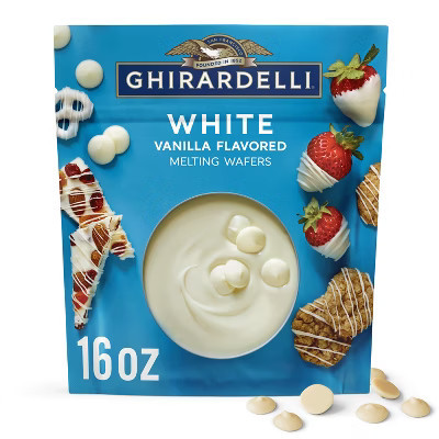 Ghirardelli White Vanilla Melting Wafers - 16oz | Target