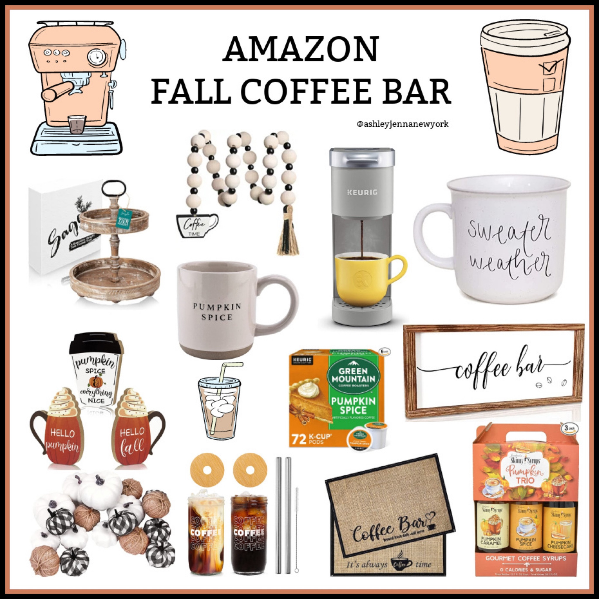 Coffee bar. Cozy. Kitchen 

#LTKunder50 #LTKSeasonal #LTKhome