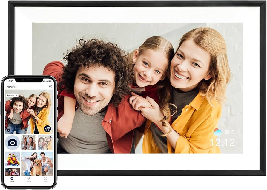 AEEZO Digital Picture Frame, 10.1 Inch Digital Photo Frame with 1280 * 800 HD IPS Touch Screen, S... | Amazon (US)