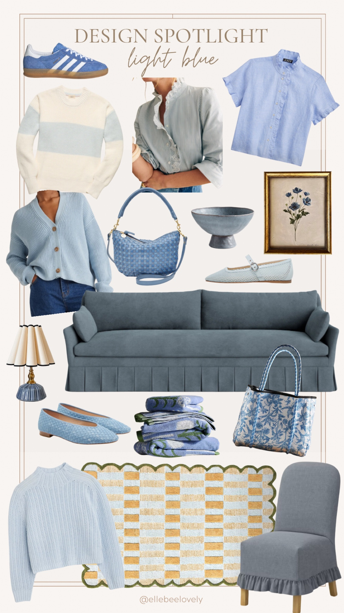 I’m not sure if ‘blue’ ever goes out of style (it doesn’t) but this year it’s IN and in a BIG way… here’s a little Design Spotlight on light blue 😊

#LTKStyleTip #LTKSeasonal #LTKHome
