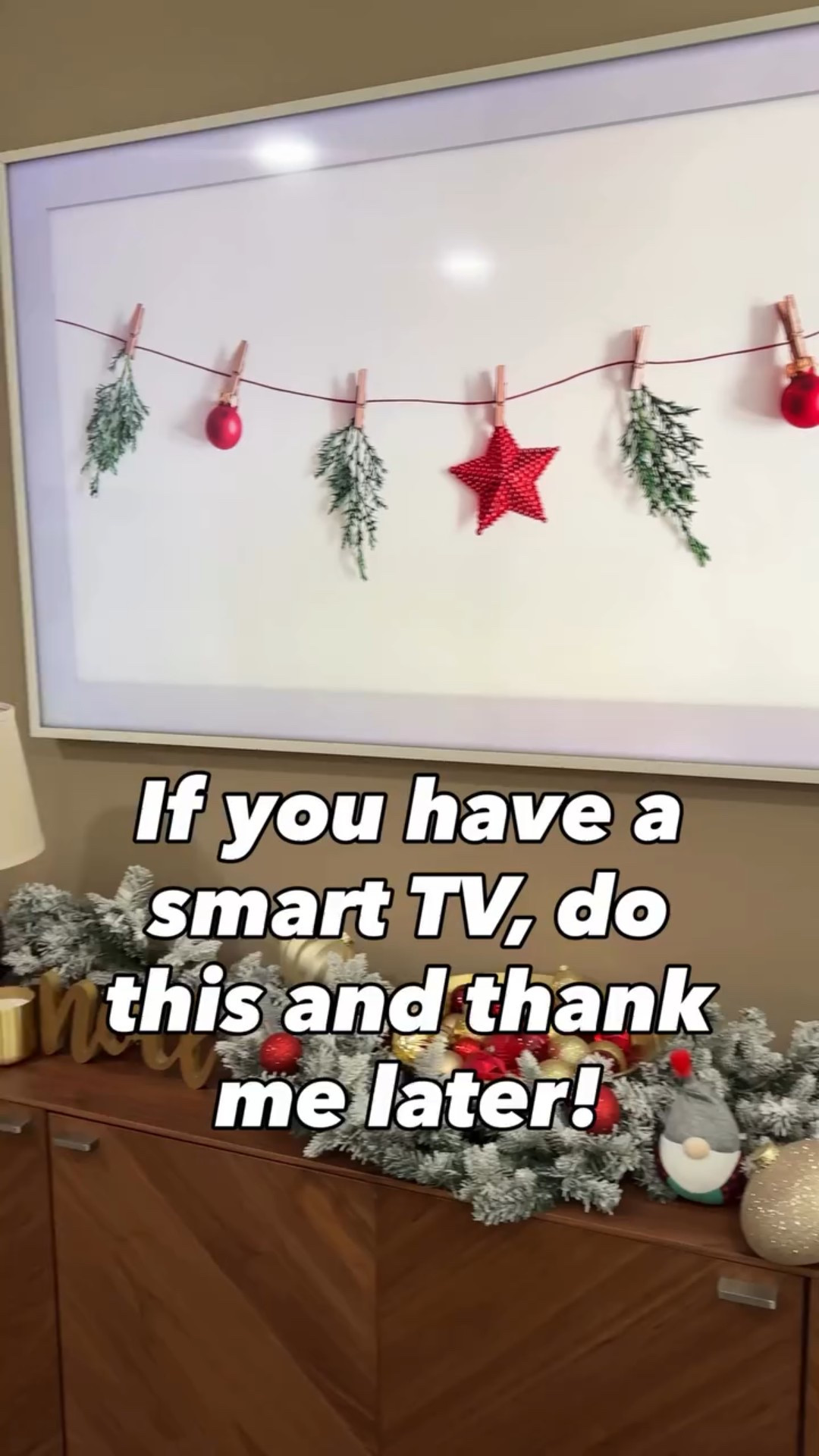 What’s your comfort holiday movie? Drop it below, I'm always looking for more ideas!
I have the TV that lets you display artwork.

#LTKHome #LTKHoliday #LTKSeasonal