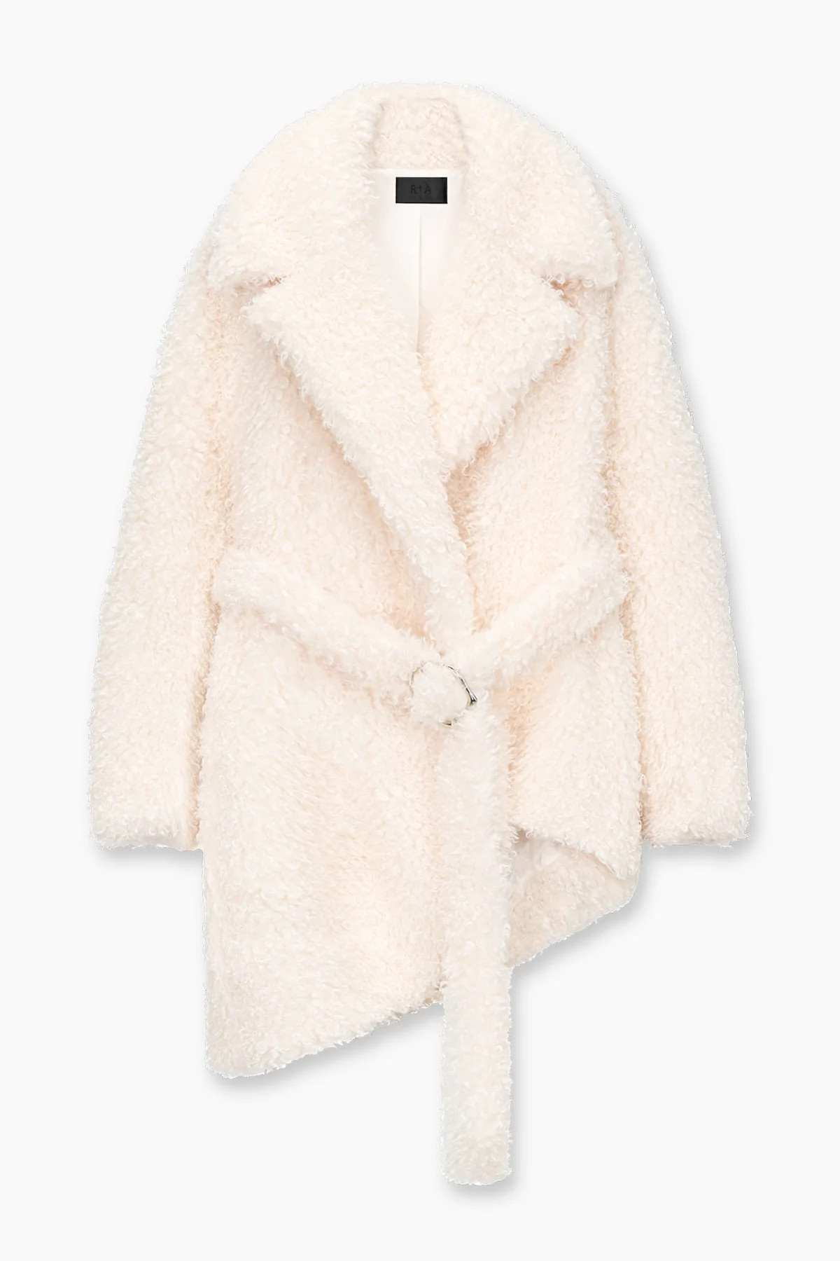 ELOISE PLUSH JACKET | WHITE | RTA