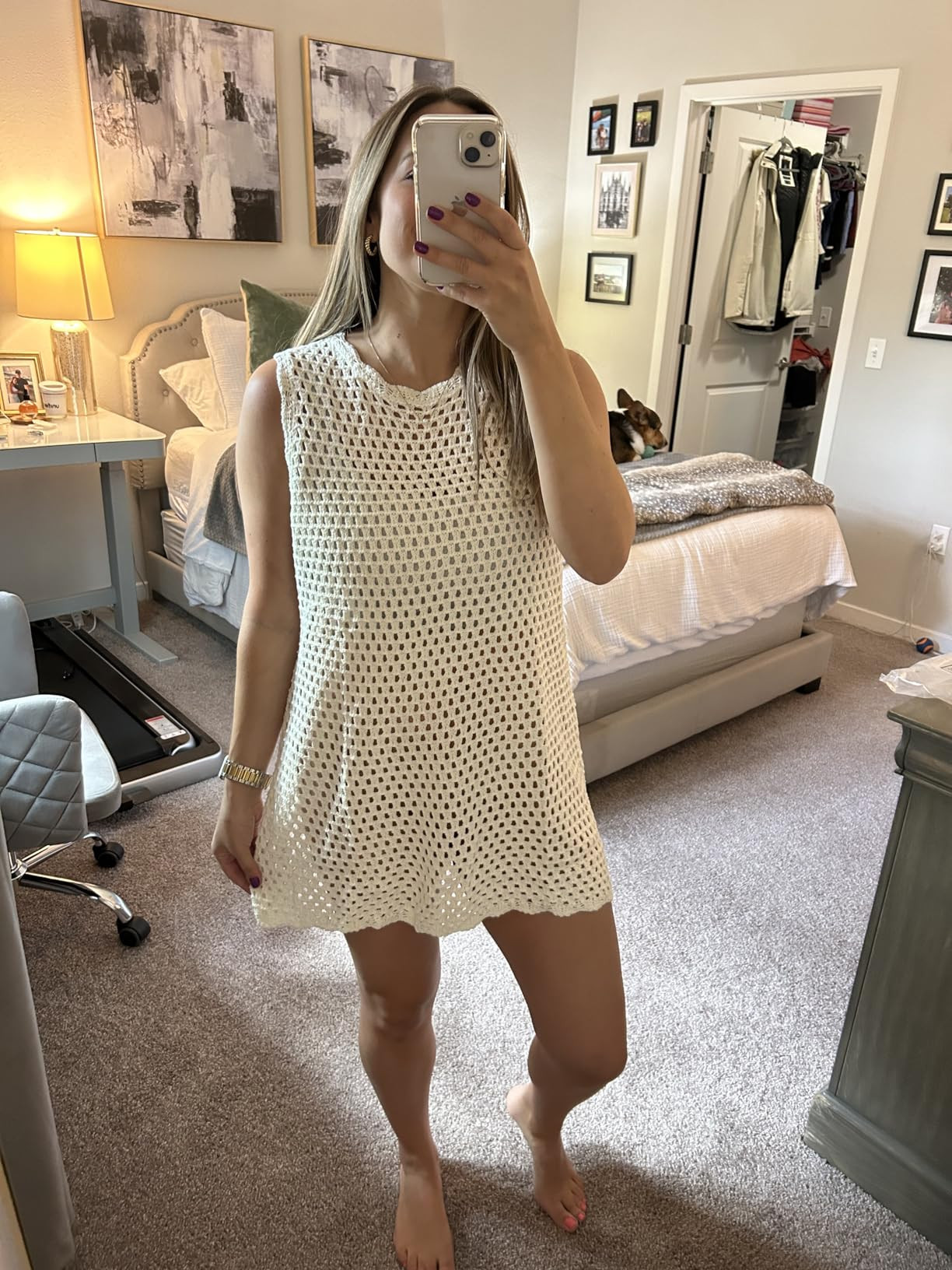 ANRABESS Womens Swimsuit Cover Up Sleeveless Knit 2025 Summer Outfits Swimwear Bathing Suit Cover... | Amazon (US)