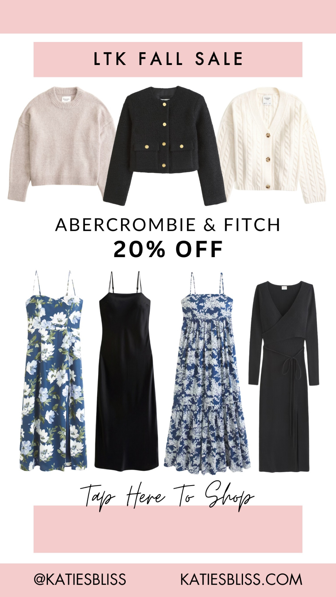 LtK day fall sale ✨ Abercrombie: 20% off



#LTKsalealert #LTKfindsunder100 #LTKSale