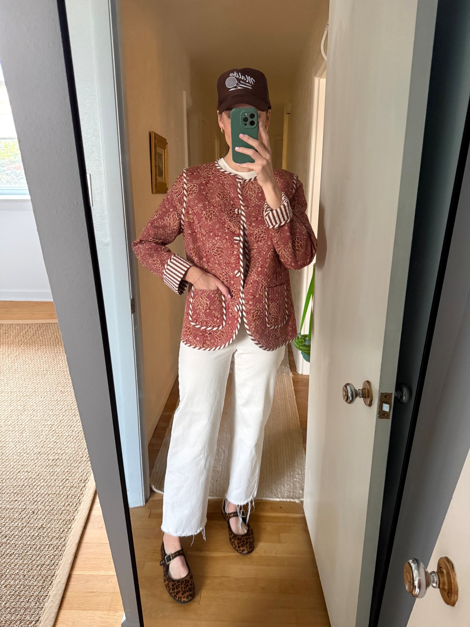 Valentine’s Day-inspired #ootd! Love the colors in this quilted jacket. Had some fun pattern-mixing with the cheetah print shoes as well! #outfitinspo #momstyle #affordablefashion

#LTKootd #LTKgrwm #LTKValentine