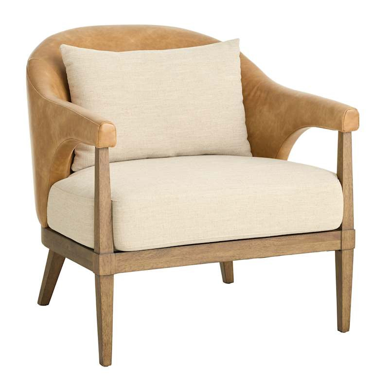 Heath Accent Chair, Oatmeal | At Home