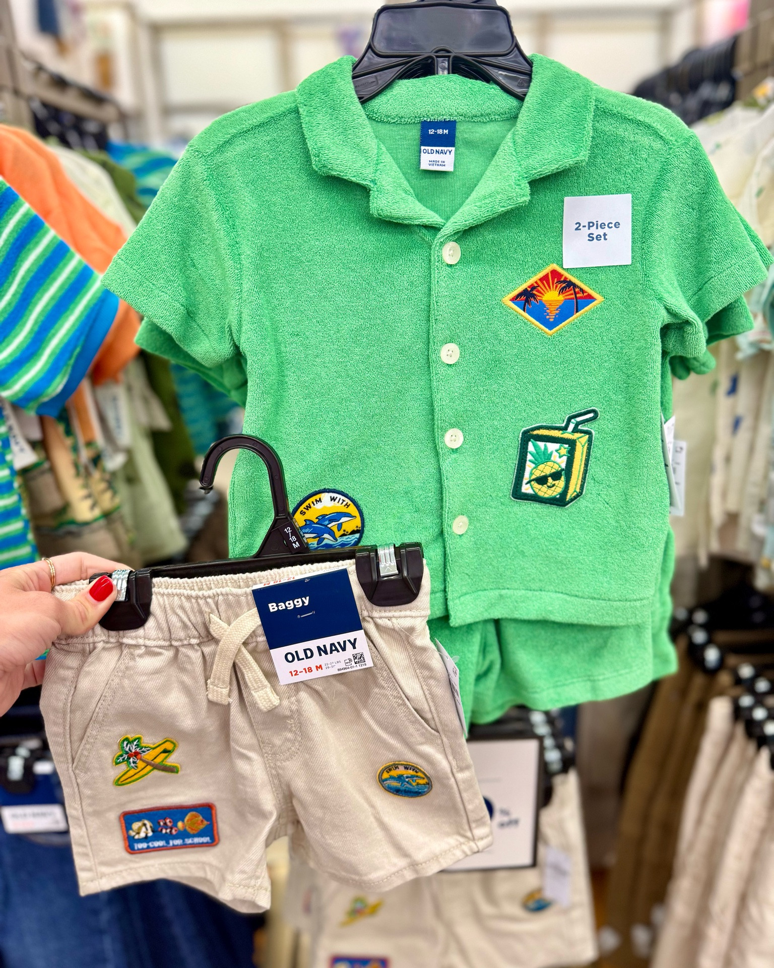 NEW! Little boys summer fashion finds at Old Navy 😍
-
#oldnavy  #toddlerboyfashion #toddlerboymom #toddlerboystyle #boymom #boyfashionstyle

#LTKootd #LTKKids #LTKBaby