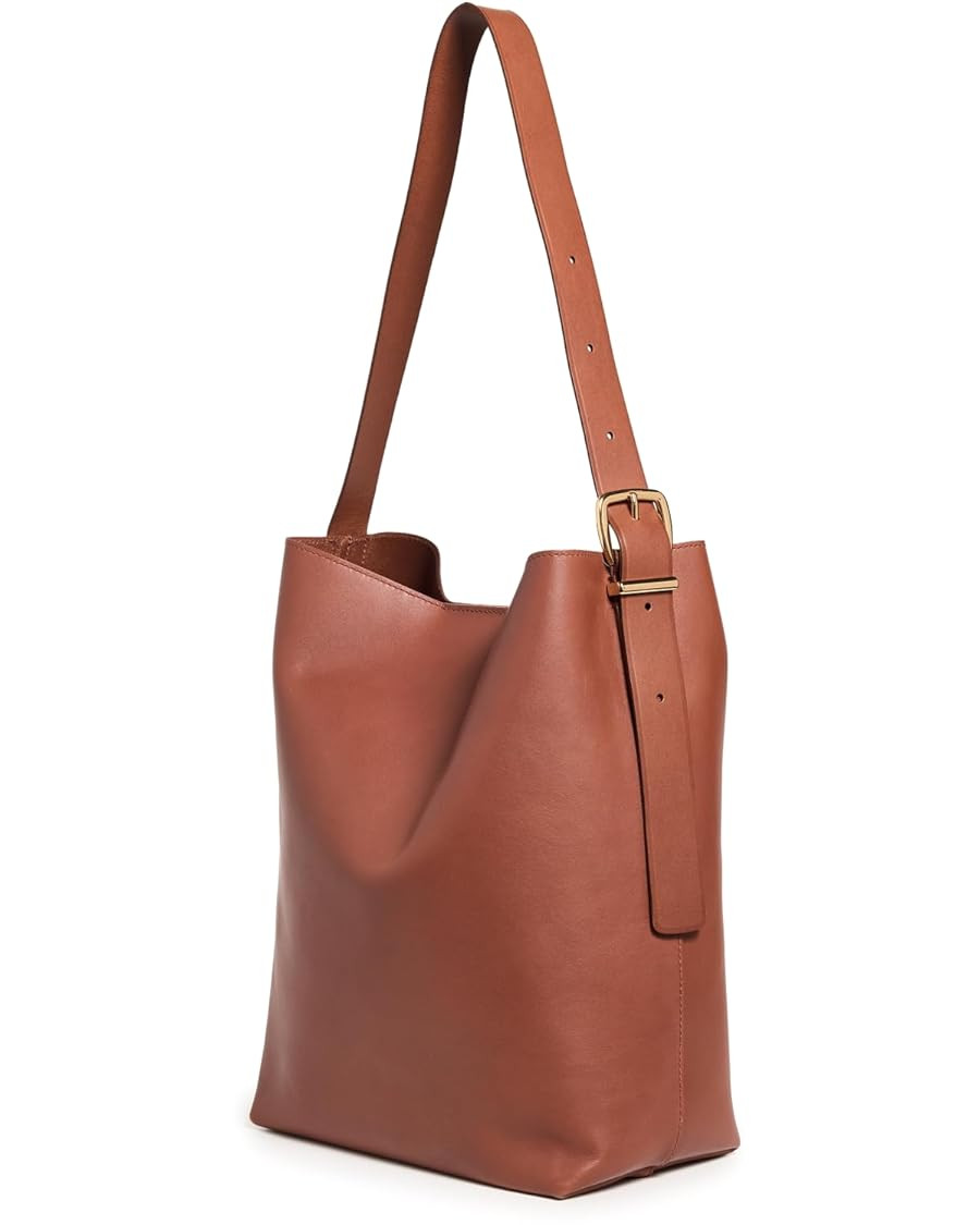 Madewell Women's The Essential Bucket Tote in Leather | Amazon (US)