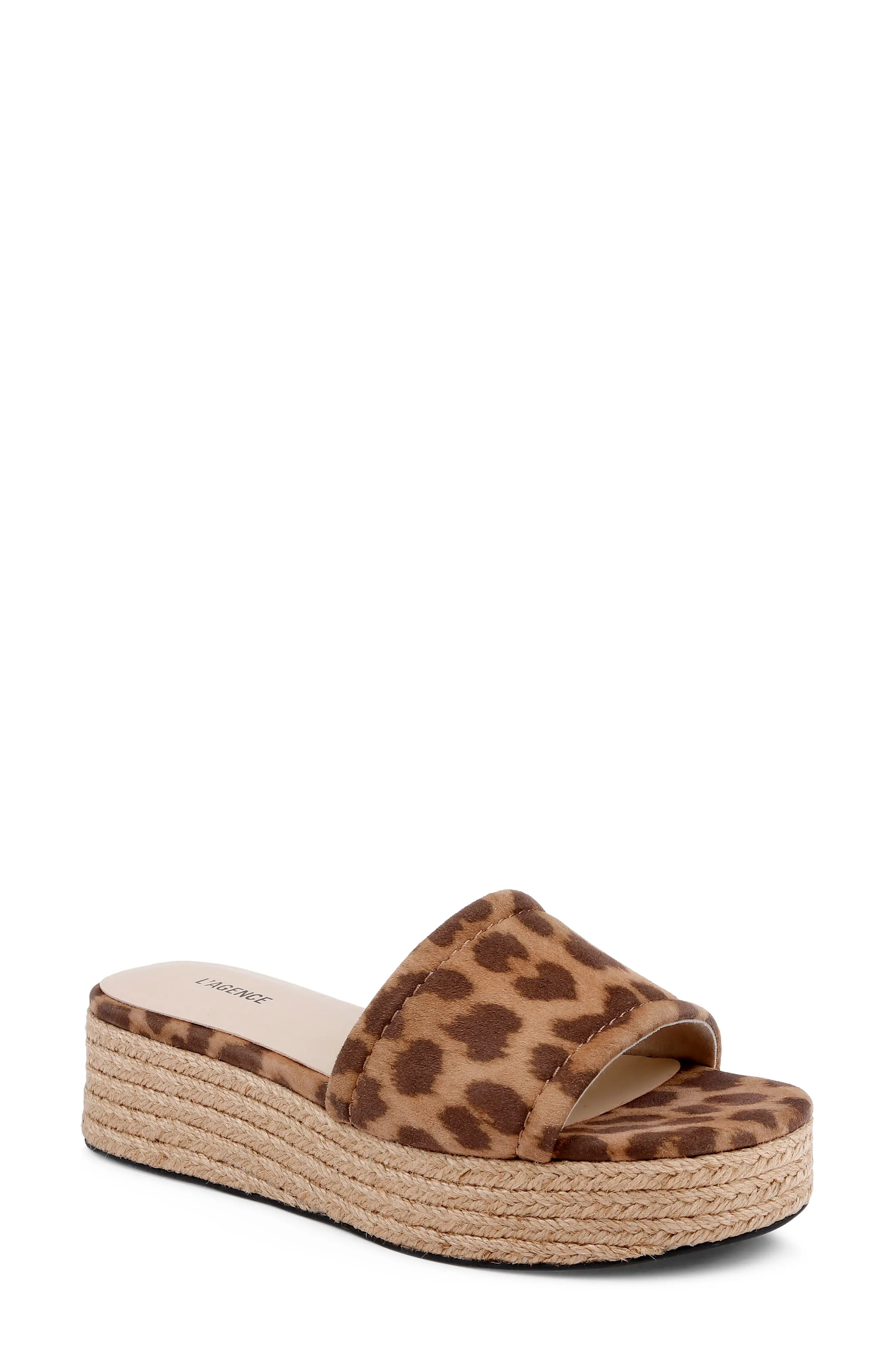 Ramani Espadrille Platform Wedge Slide Sandal (Women) | Nordstrom | Nordstrom