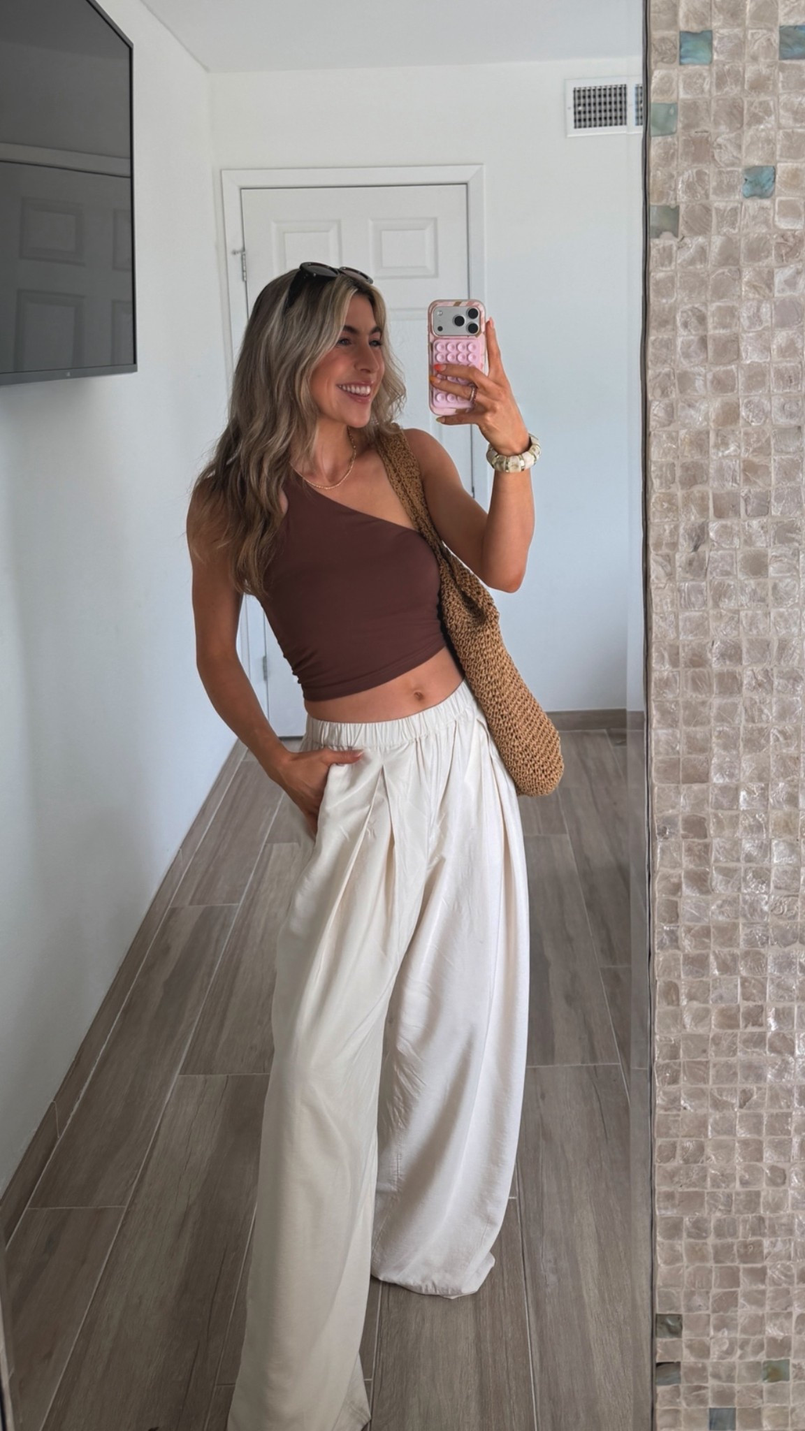 use stackable code AFLTK for an extra 15% off my pull on pants! top + bag + sunnies are amazon beach finds!

#LTKgrwm #LTKdayinmylife #LTKootd