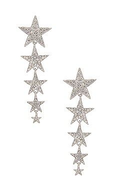 8 Other Reasons Falling Star Earrings in Silver from Revolve.com | Revolve Clothing (Global)